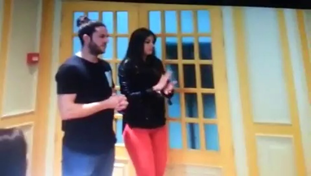 Entrada de Kris y Sonia a Cena Extremadura Parte 2