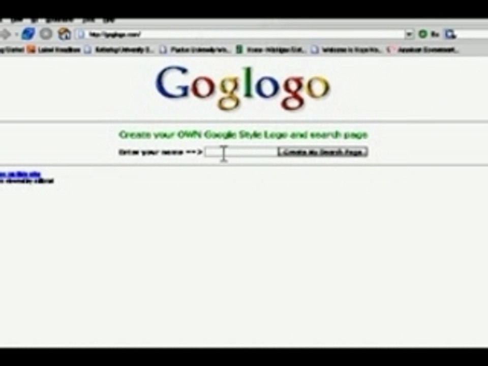 Change Google Logo To Your Name!!!