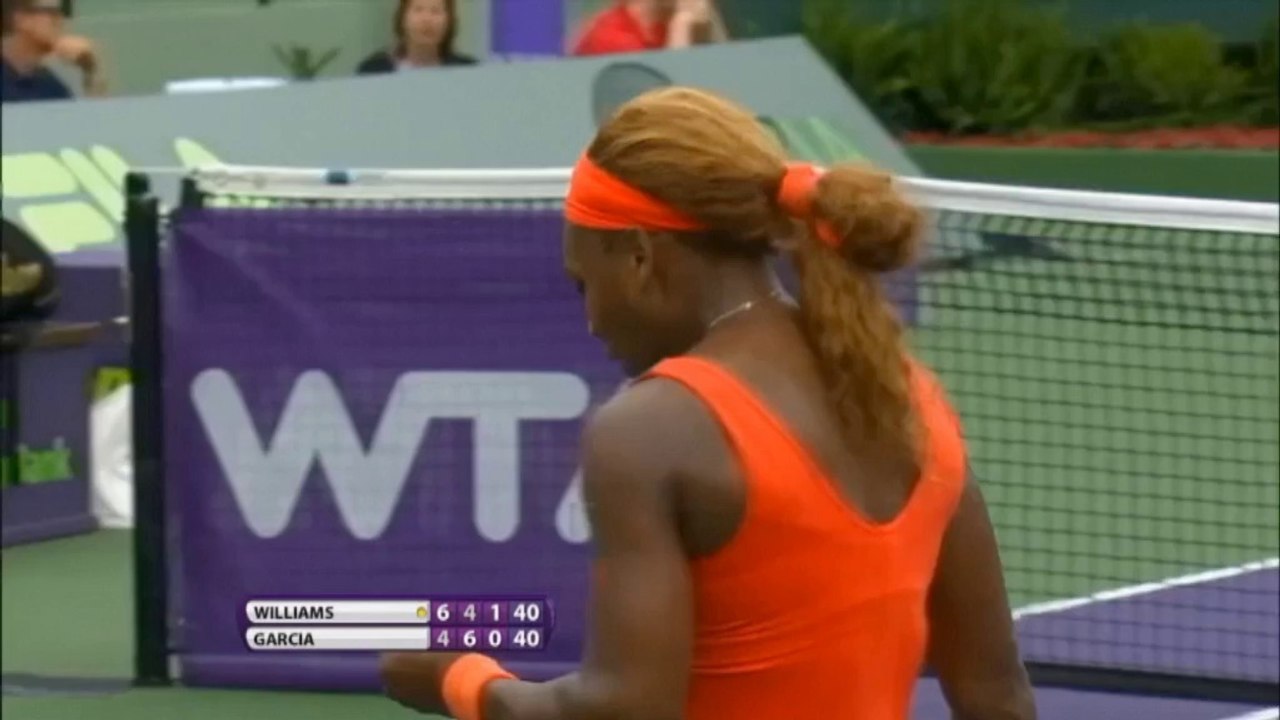 Miami: Schwerstarbeit für Serena gegen Underdog