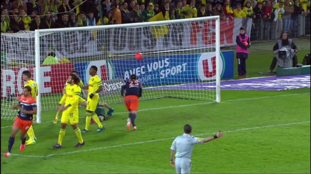 But Koffi DJIDJI (34ème csc) - FC Nantes - Montpellier Hérault SC - (2-1) - 22/03/14 - (FCN-MHSC)