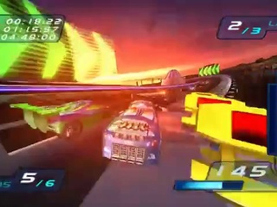Hot Wheels World Race on Dolphin Emulator (Widescreen Hack)