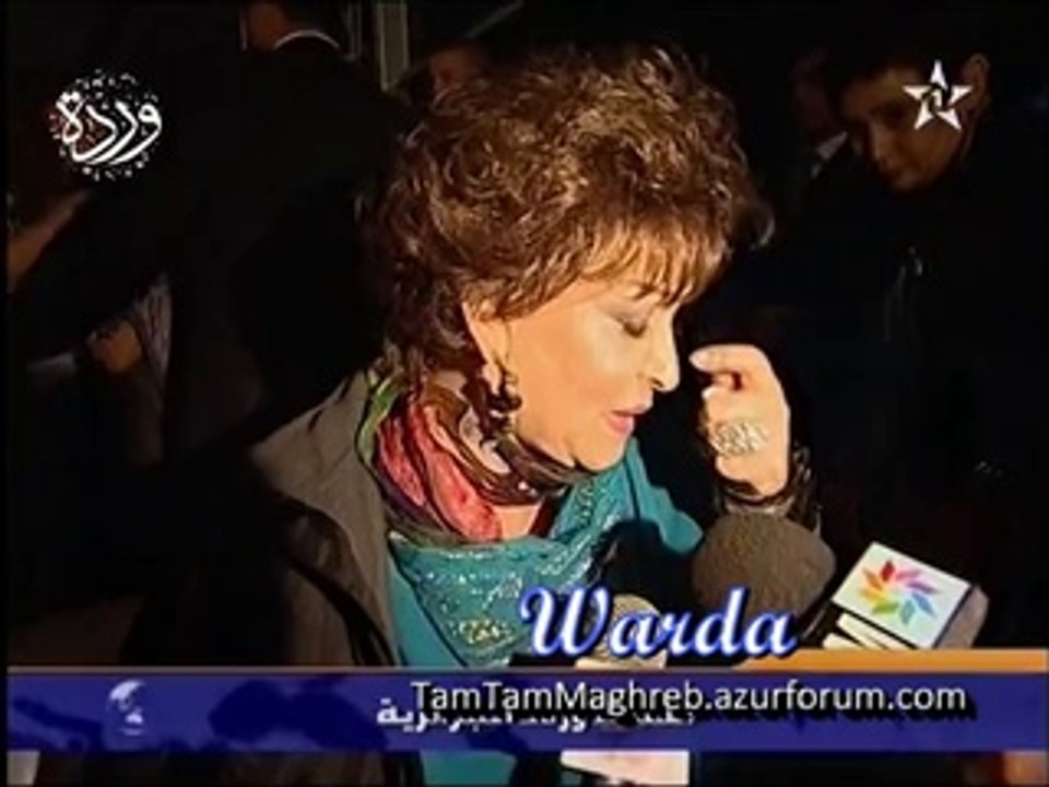 Hommage de Warda au Maroc