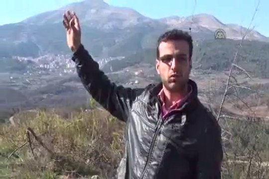 Suriye uçağının düştüğü bölge