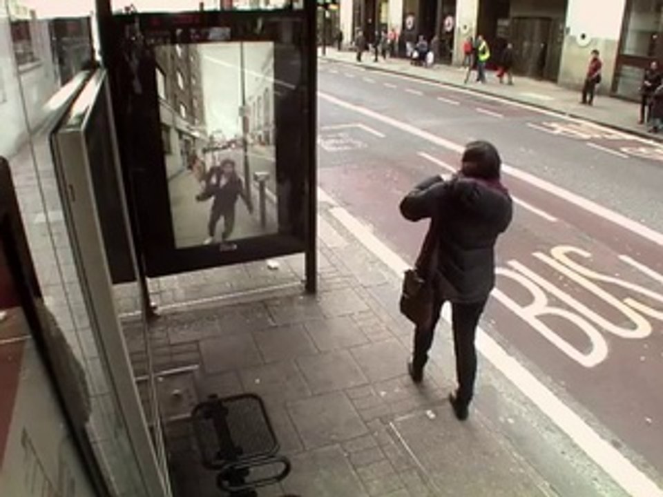 Unbelievable Prank Bus Shelter _ Pepsi Max.