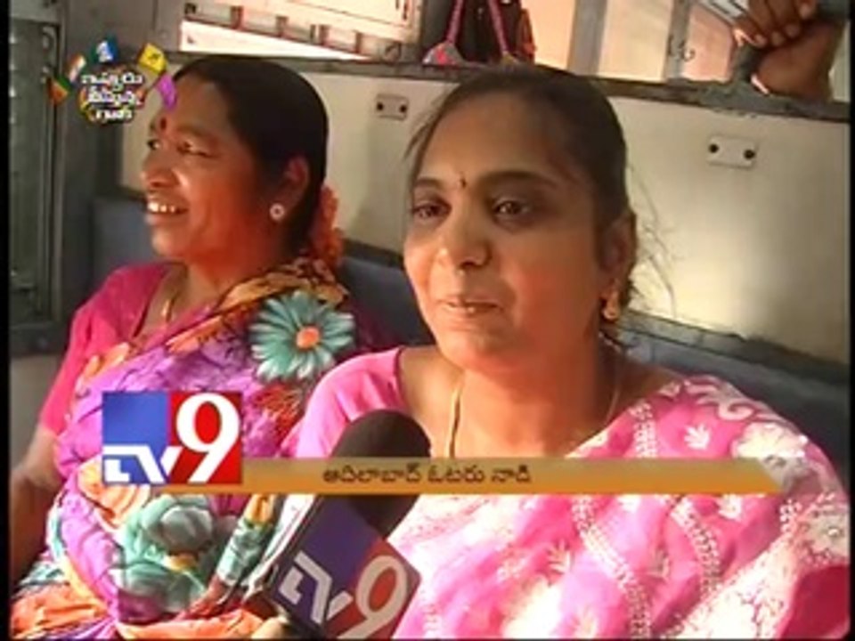 Pulse of Adilabad voters - Tv9 Pulse on Wheels