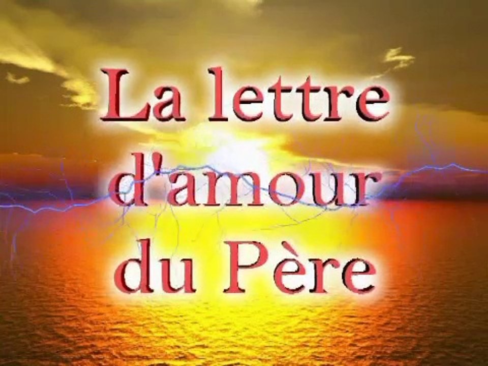 La lettre d'amour du père