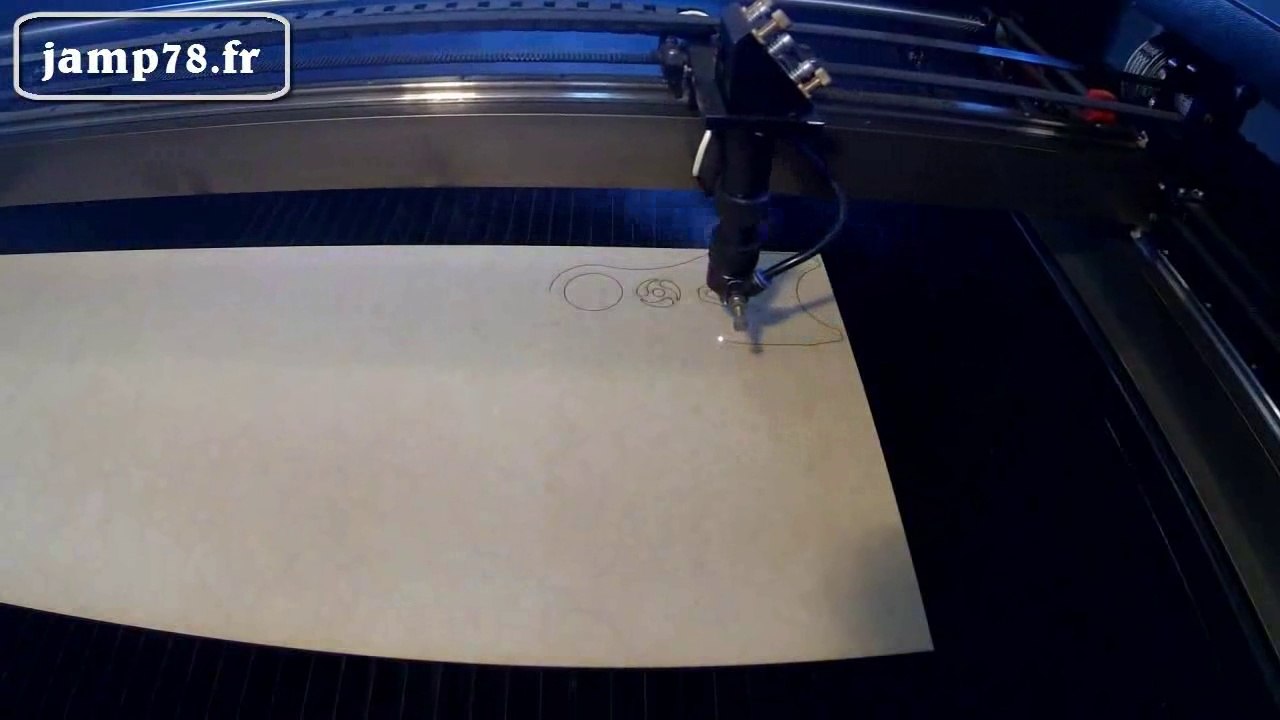 Découpe Laser dans du médium de 3mm