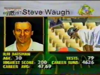 Wasim Akram Great Over to Ian Healy