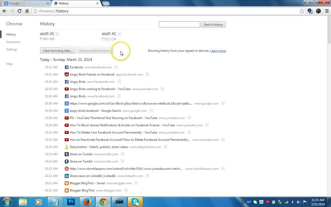 How to Delete History on Google Chrome? | Delete Browsing History|Clear Browsing History