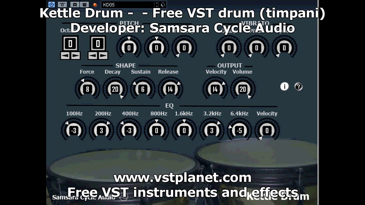 Virtual Drums - Free VST drum (timpani) - vstplanet.com