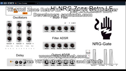 Free VST - Hi NRG Zone Retro LE - vstplanet.com