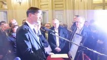 Proclamation des résultats des municipales à Cherbourg