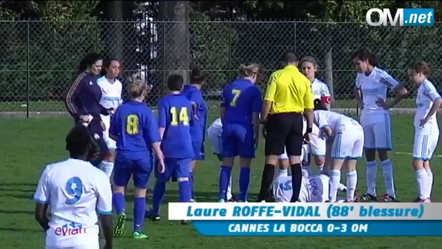 DH féminine - Cannes La Bocca 0-3 OM : le résumé
