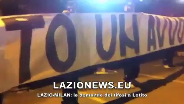 Lazio Milan le domande dei tifosi a Lotito