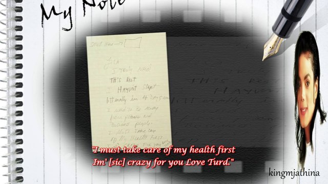 Michael Jackson Letter to Lisa Marie Presley English subtitles