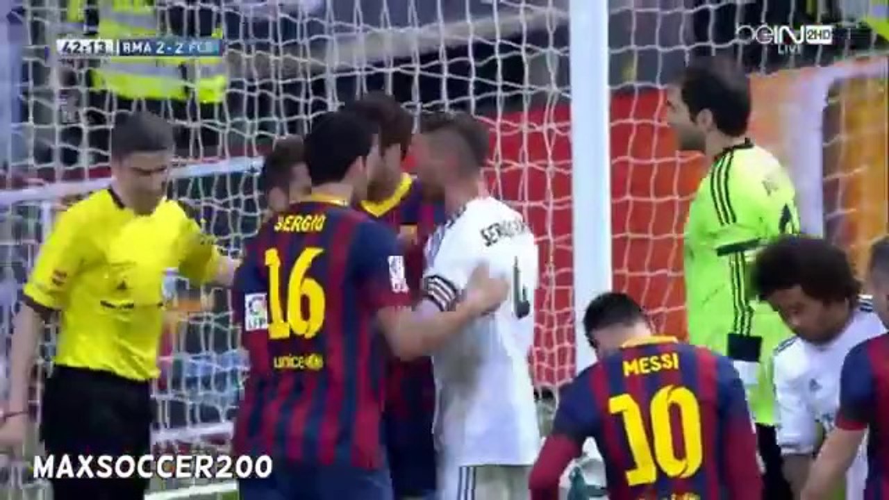 Lionel Messi Amazing Goal ~ Real Madrid vs Barcelona 2-2 23 03 2014