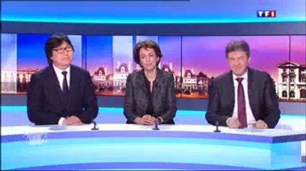 Jean-Luc Melenchon quitte le plateau de TF1 énervé