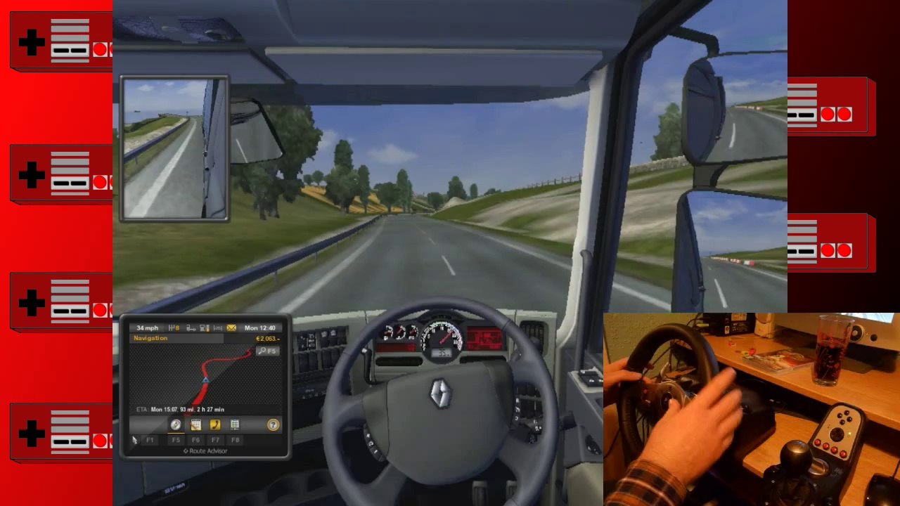 Euro Truck Simulator 2 With Logitech G25