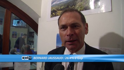 1er Tour à Gap : réaction de Bernard Jaussaud