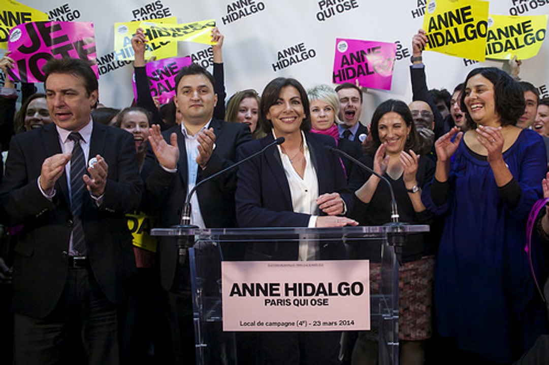 Déclaration d'Anne Hidalgo au soir du 1er tour