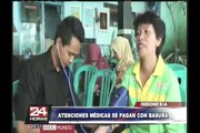 Indonesia: pobladores pagan sus atenciones médicas con basura