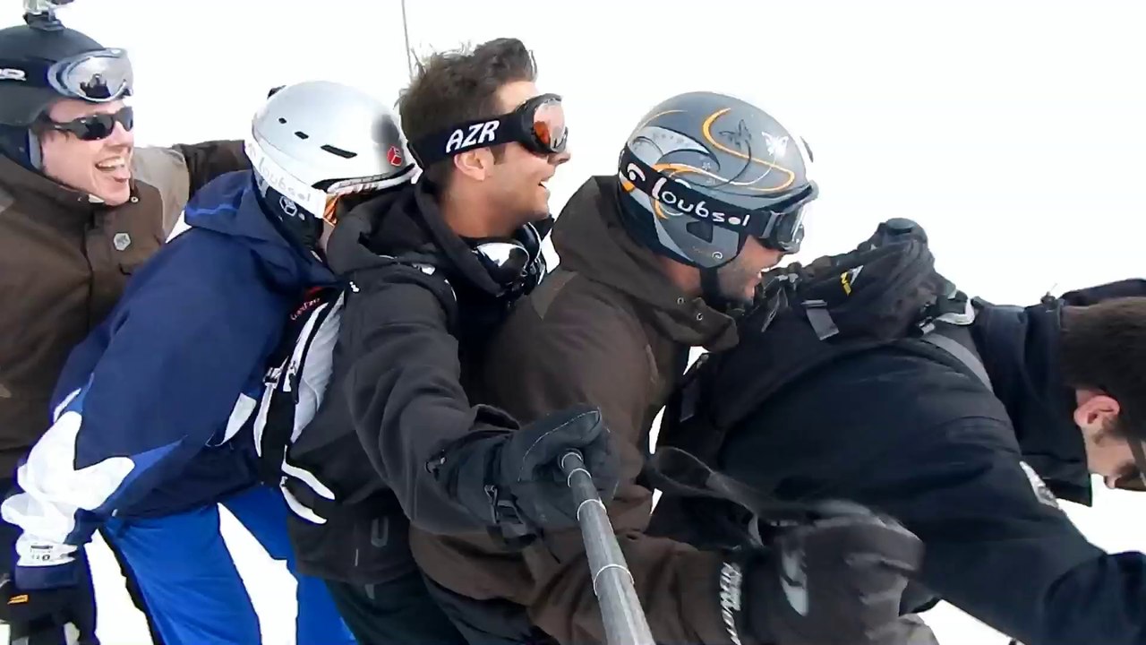 Chenille ski x5 - Saint Jean D'arves 03/2014