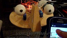Animatrónica: Moviendo los ojos por Bluetooth (Arduino - Android)