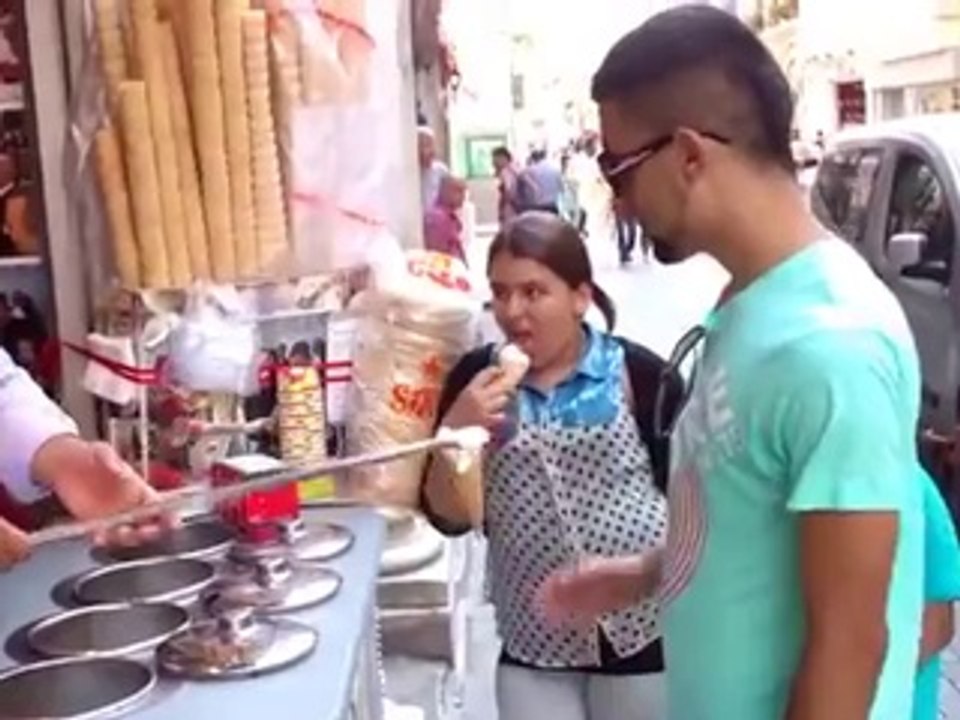 Vendeur de glace en Turquie