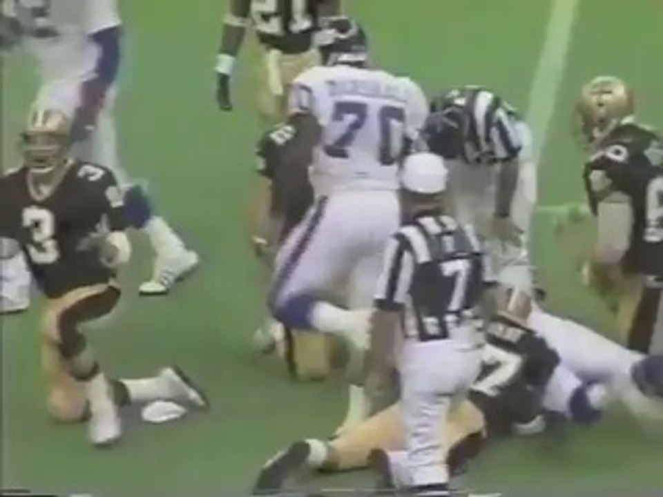 LT second sack and forced fumble vs Saints