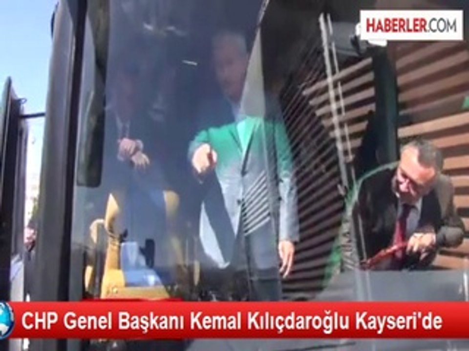 CHP Genel Başkanı Kemal Kılıçdaroğlu Kayseri'de