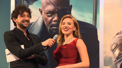 Crowds Go Wild For Scarlett Johansson At London Captain America Premiere