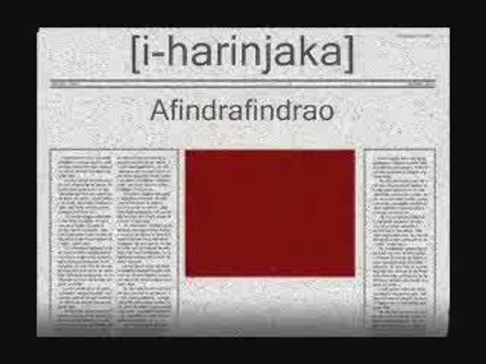 Afindrafindrao