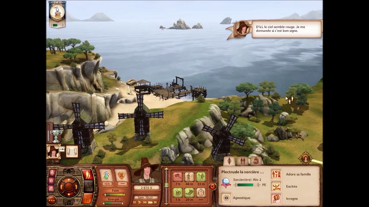 let's play sims médieval :la chasse à la grenouille