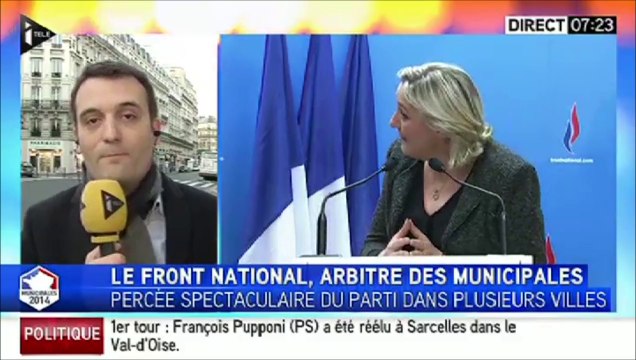 Florian Philippot ne craint pas le front des copain