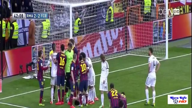اهداف مباراة ريال مدريد وبرشلونة 3-4 23-03-2014 [حفيظ دراجي] [HD]