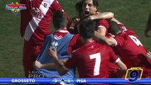 Grosseto - Pisa 3-1 HD | Highlights and Goals Prima Div. Gir.B 29^ Giornata