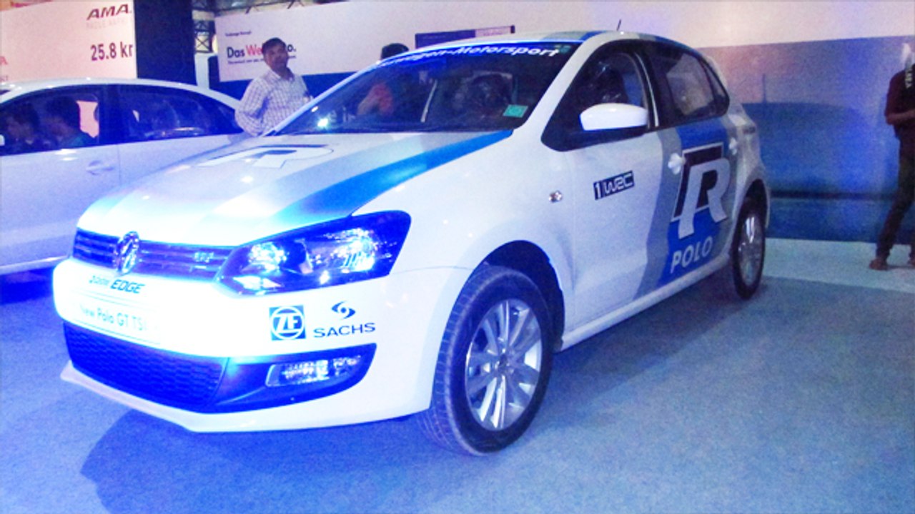 DNA Auto Show In Mumbai | 2014 Volkswagen Polo GT TSI R Cup Edition  !