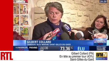 VIDÉO - Le FN salue un "élan magnifique" au premier tour des municipales
