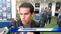 LEDESMA in zona mista dopo Lazio-Milan