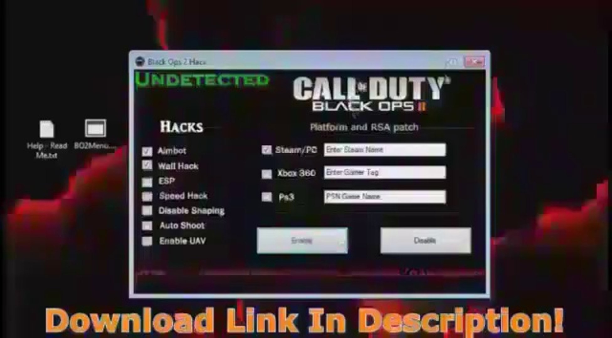 hoog Stoffig Kluisje Call of Duty Black Ops 2 Zombies Mods Hack Unlimited Ammo Godmode Xbox 360,  PS3 and PC - video Dailymotion