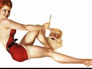 pin ups de Navidad