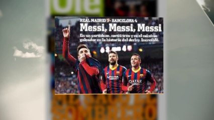 Así vio la prensa internacional el Clásico