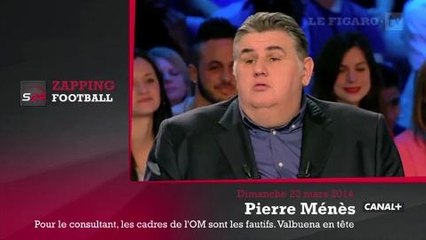 Zap'Foot: Blanc vexé par Fernandez, Ménès dézingue l'OM