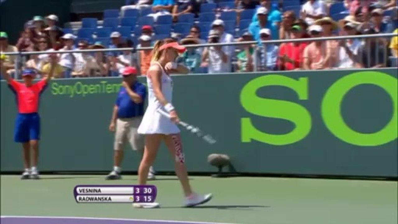 Miami: Radwanska souverän nach Stotter-Start