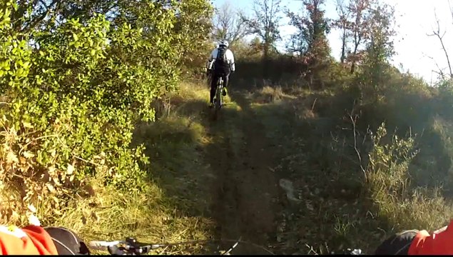 Randonnée VTT st Hilaire 02-03-2014