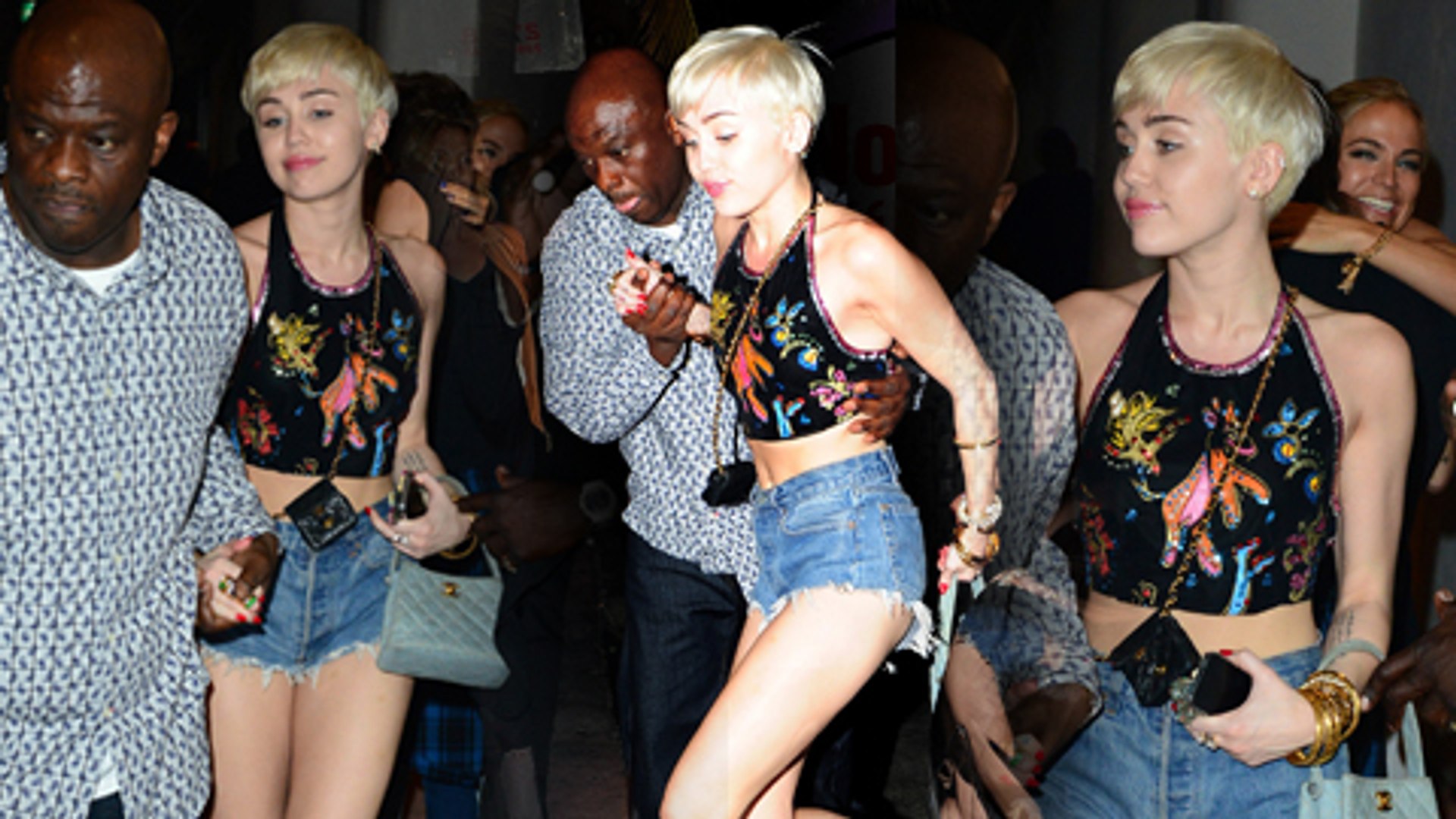 Miley Cyrus FLAUNTS Short Hot Pants In Miami - Hot Or Not?