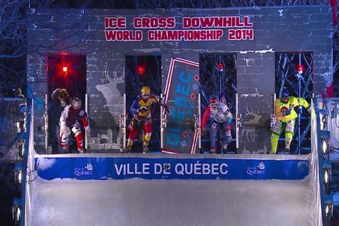 Red Bull Crashed Ice @ Québec highlight - Ice Cross Downhill