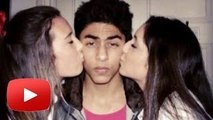 CHECK OUT | Shahrukh Khan's Son Being Kissed By Two Girls