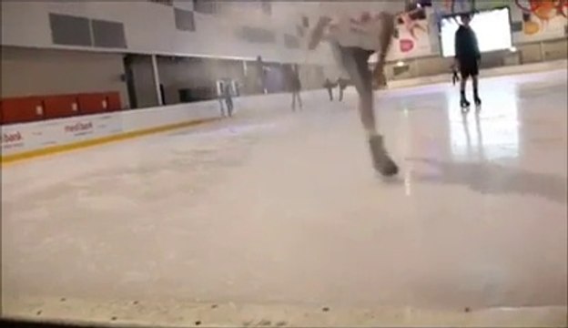 Gros fail en patin à glace : FacePlant direct!