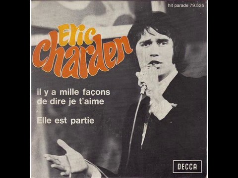 Éric Charden Il y a mille façon de dire je t'aime (1968)